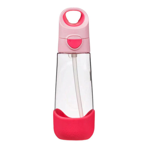 Picture of B.BOX STRAW BOTTLE 600ML FLAMINGO FIZZ